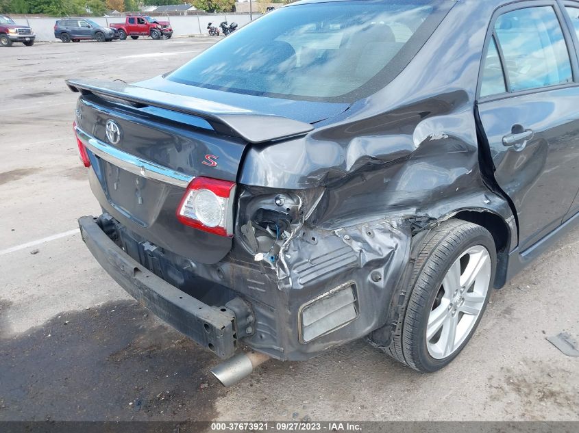 2013 TOYOTA COROLLA S - 2T1BU4EE5DC076382