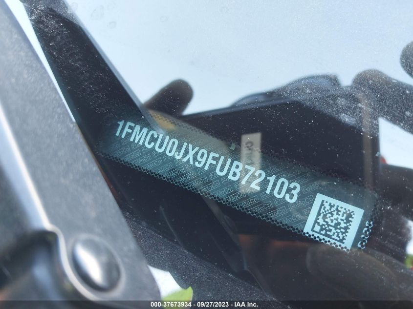 2015 FORD ESCAPE TITANIUM - 1FMCU0JX9FUB72103