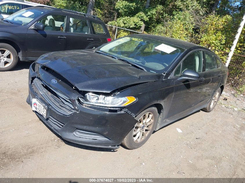 2015 FORD FUSION S - 3FA6P0G75FR242533