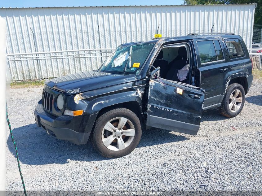 2014 JEEP PATRIOT LATITUDE - 1C4NJRFB5ED799175