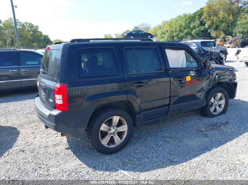 2014 JEEP PATRIOT LATITUDE - 1C4NJRFB5ED799175