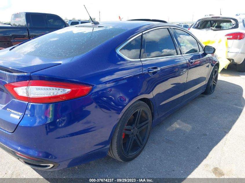 2016 FORD FUSION TITANIUM - 3FA6P0K9XGR156239