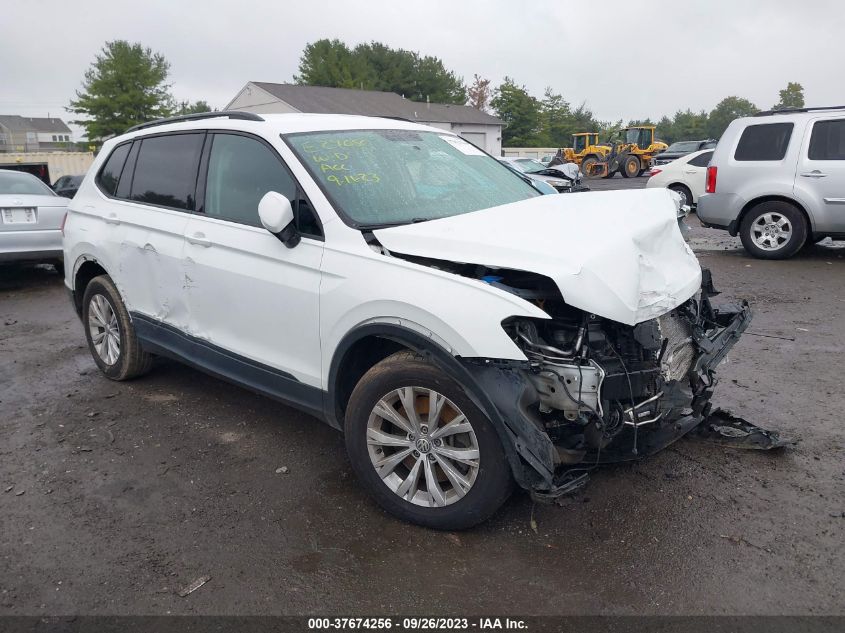 2018 VOLKSWAGEN TIGUAN S - 3VV0B7AX8JM107697