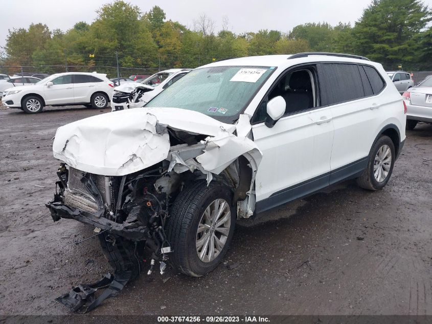 2018 VOLKSWAGEN TIGUAN S - 3VV0B7AX8JM107697