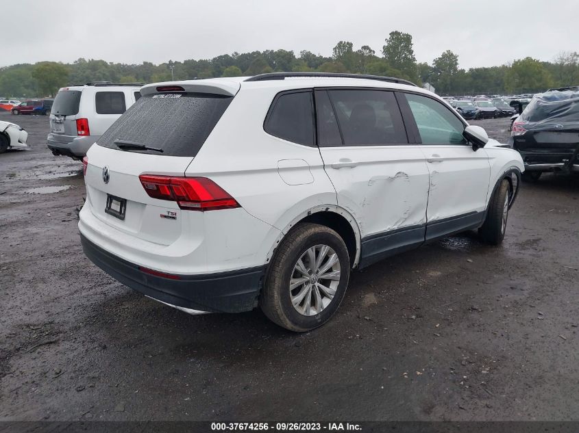 2018 VOLKSWAGEN TIGUAN S - 3VV0B7AX8JM107697