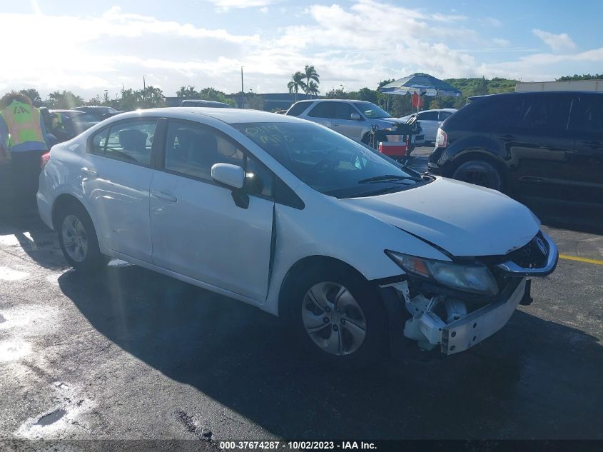 2015 HONDA CIVIC LX - 19XFB2F52FE080114
