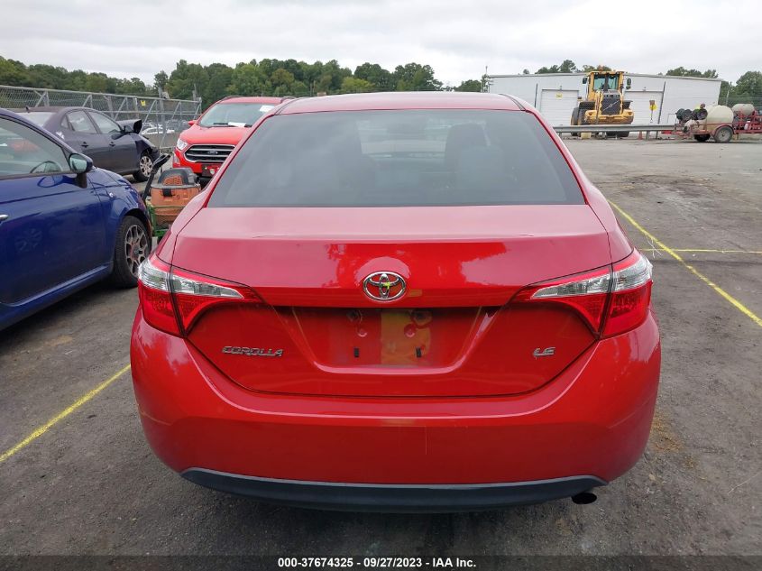 2015 TOYOTA COROLLA L/LE/S/S PLUS/LE PLUS - 2T1BURHE2FC442570