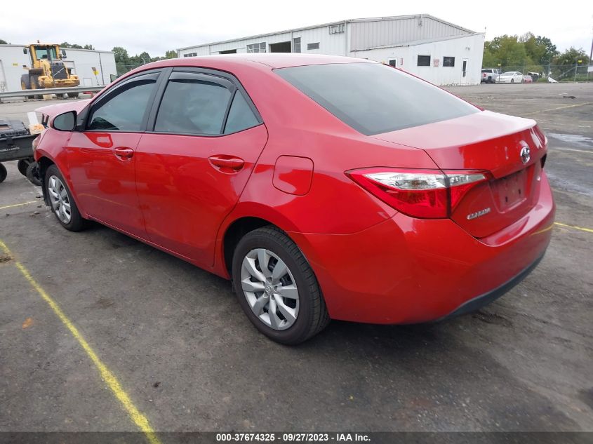 2015 TOYOTA COROLLA L/LE/S/S PLUS/LE PLUS - 2T1BURHE2FC442570