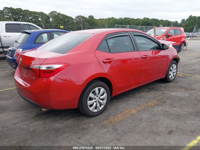 2015 TOYOTA COROLLA L/LE/S/S PLUS/LE PLUS - 2T1BURHE2FC442570