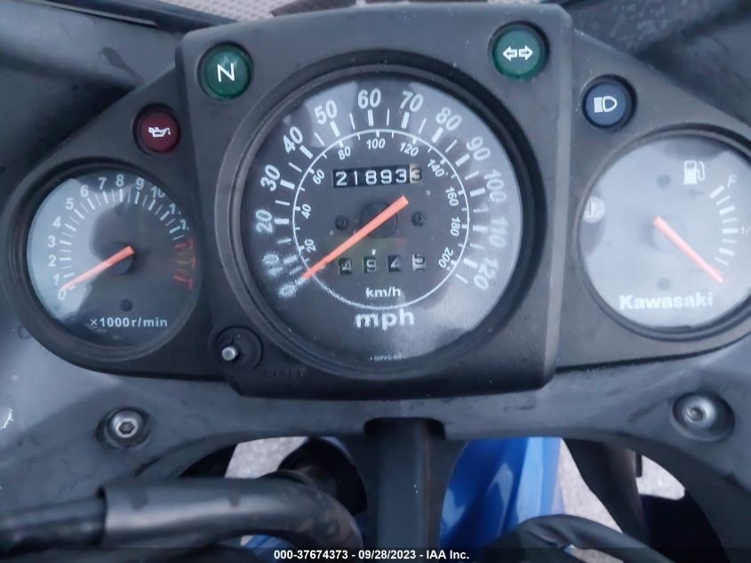2009 KAWASAKI EX250 J - JKAEXMJ159DA23342