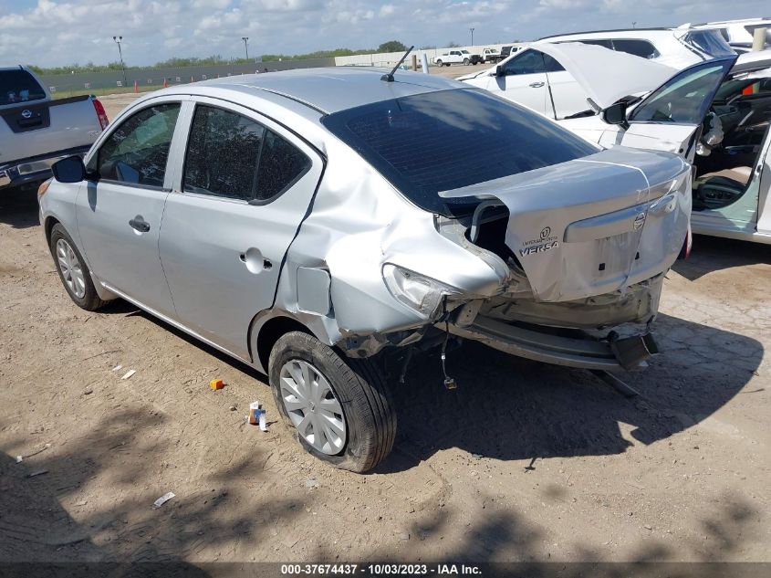 3N1CN7AP0KL827301 Nissan Versa Sedan S 6