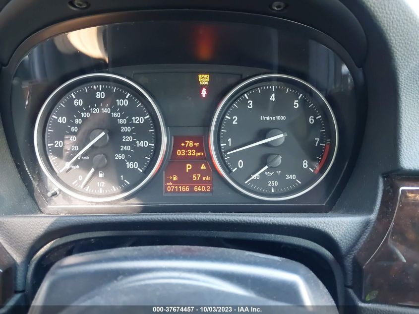 2013 BMW 328I WBADW3C58DJ526477