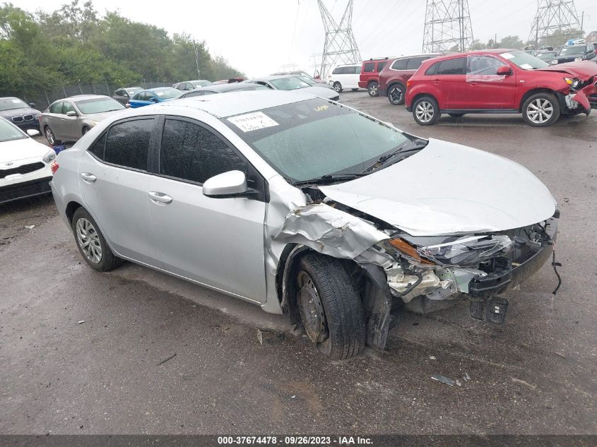 2019 TOYOTA COROLLA L/LE/SE/XLE/XSE - 2T1BURHE0KC160485