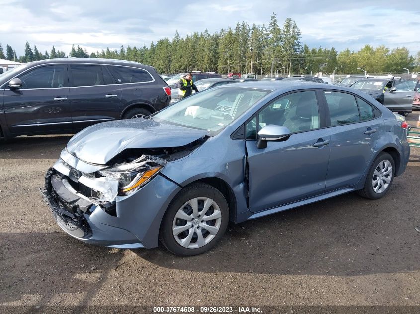 2022 TOYOTA COROLLA LE - 5YFEPMAE3NP284501