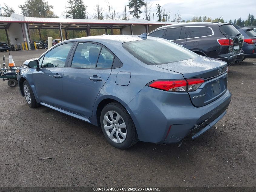 2022 TOYOTA COROLLA LE - 5YFEPMAE3NP284501