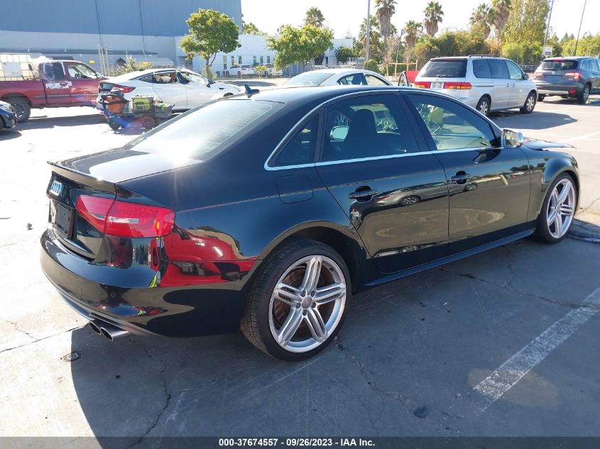 2014 AUDI S4 PREMIUM PLUS - WAUBGAFL2EA067323