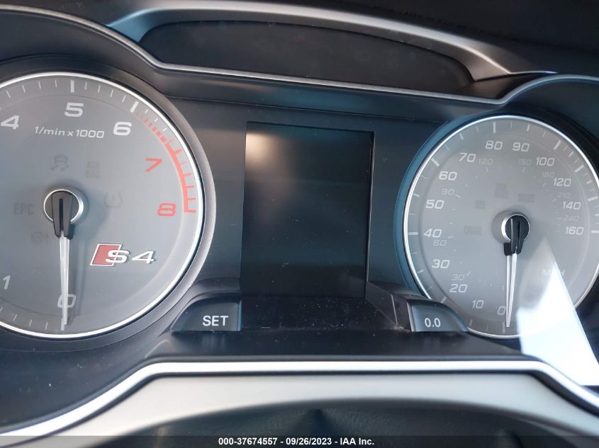 2014 AUDI S4 PREMIUM PLUS - WAUBGAFL2EA067323