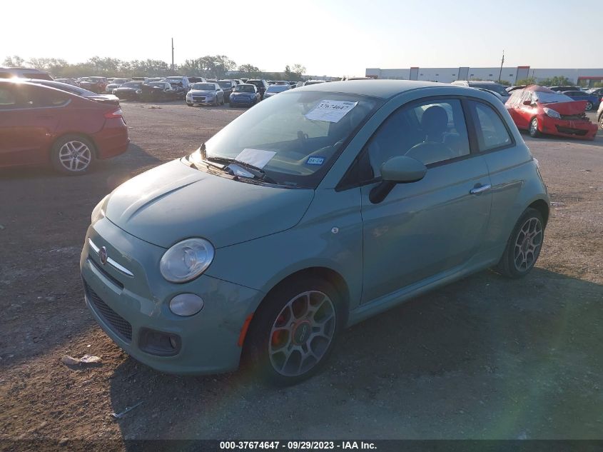 2013 FIAT 500 SPORT - 3C3CFFBR4DT709358