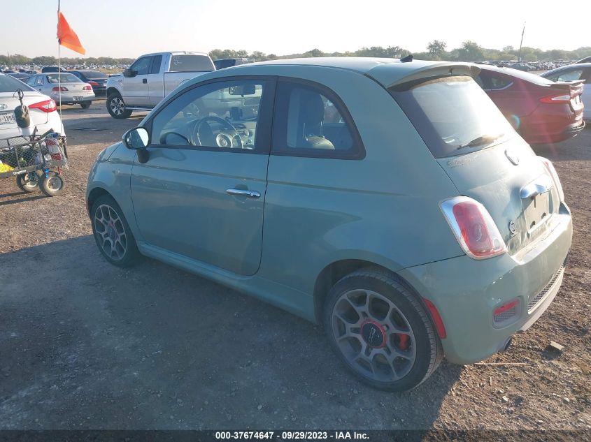 2013 FIAT 500 SPORT - 3C3CFFBR4DT709358