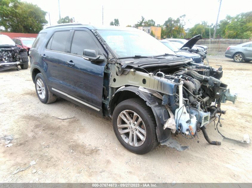 2017 FORD EXPLORER XLT - 1FM5K7DHXHGB29855