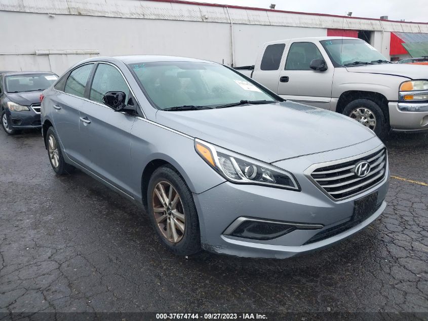 2017 HYUNDAI SONATA 2.4L - 5NPE24AF5HH485535