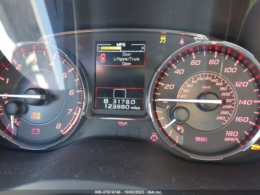 2016 SUBARU WRX LIMITED - JF1VA1L64G9816620