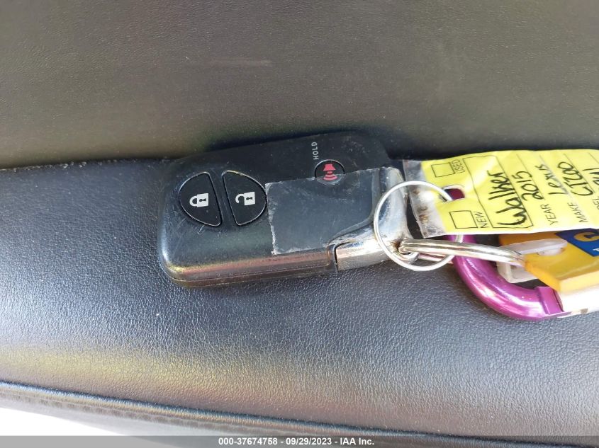 2015 LEXUS CT 200H HYBRID - JTHKD5BH6F2218467