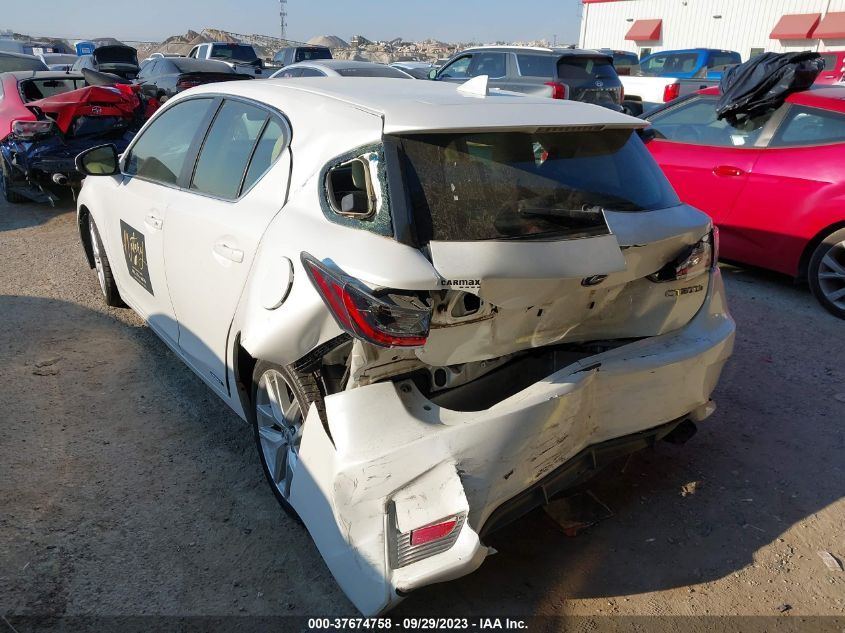 2015 LEXUS CT 200H HYBRID - JTHKD5BH6F2218467