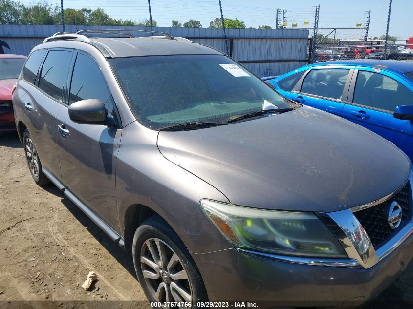 2014 NISSAN PATHFINDER SV - 5N1AR2MN0EC667065