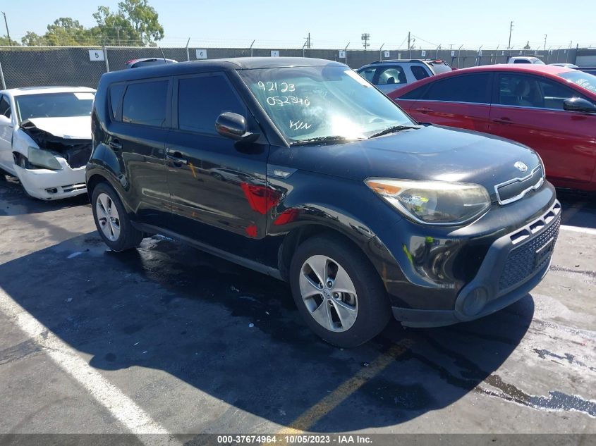 2014 KIA SOUL BASE - KNDJN2A27E7052340