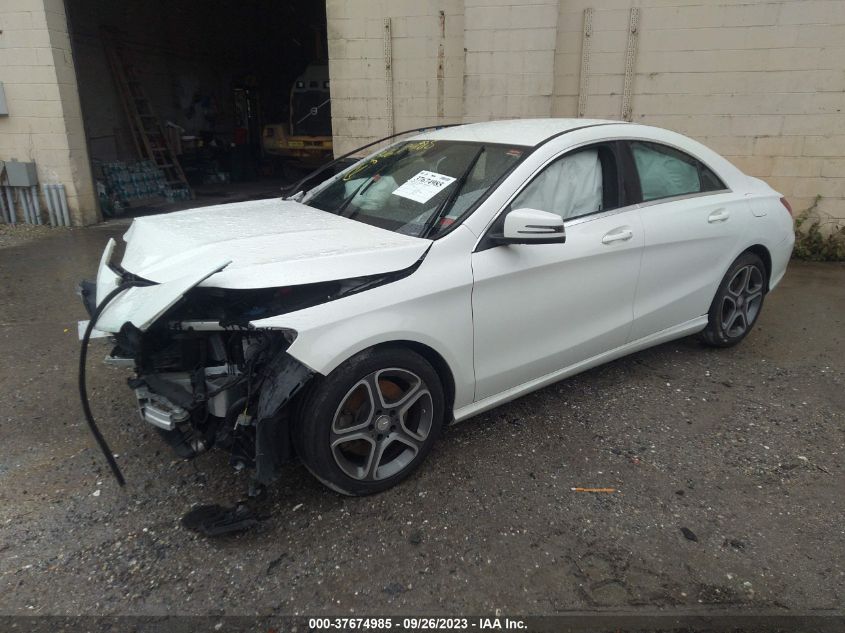2014 MERCEDES-BENZ CLA 250 - WDDSJ4EB5EN052540