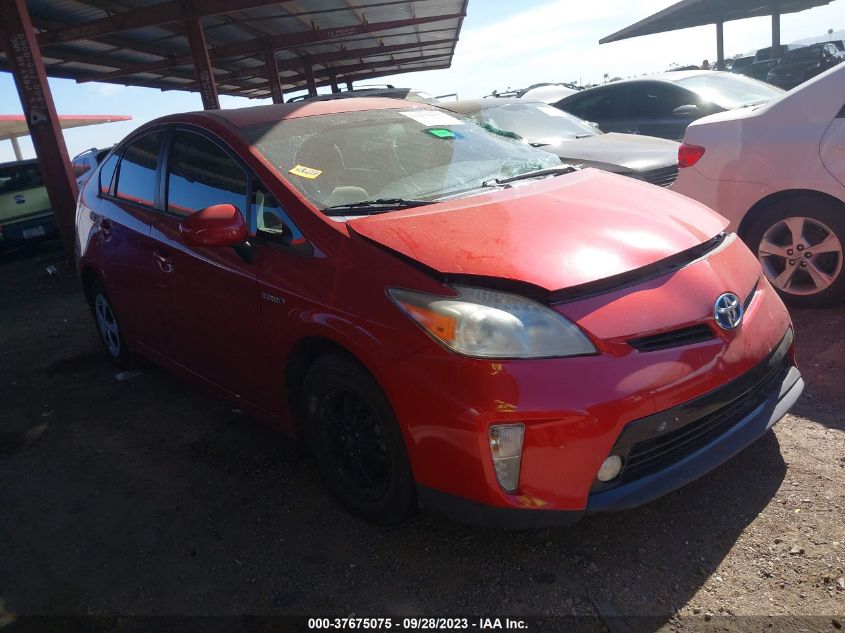 2013 TOYOTA PRIUS ONE/TWO/THREE/FOUR/FIVE - JTDKN3DU7D5689679