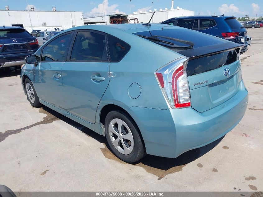 2014 TOYOTA PRIUS FOUR/FIVE/THREE/ONE/TWO - JTDKN3DU7E1791685