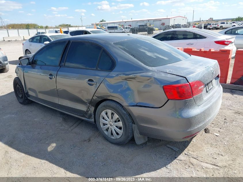 2014 VOLKSWAGEN JETTA SEDAN S - 3VW2K7AJ6EM306401