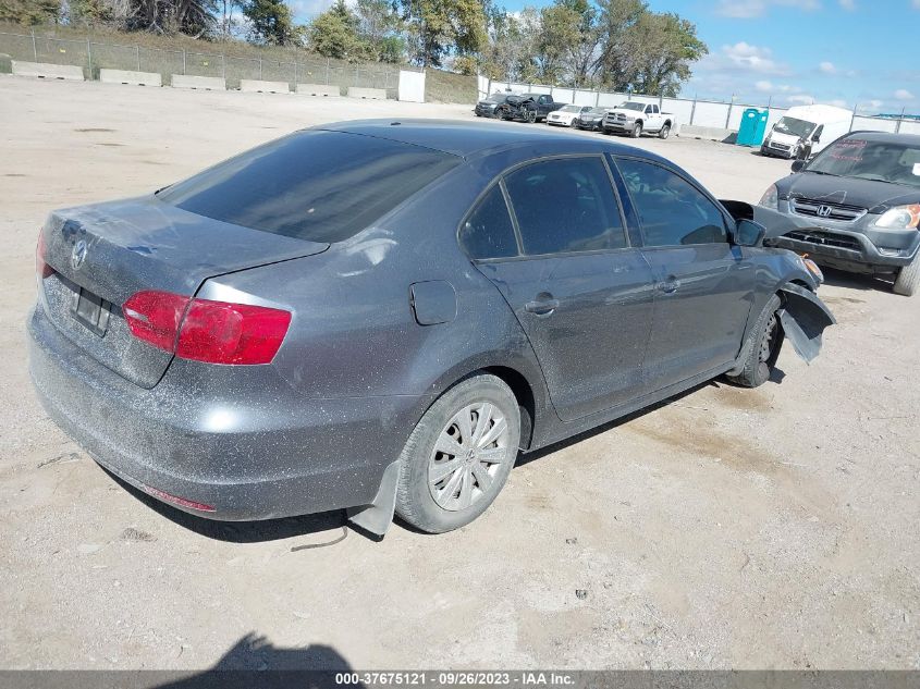 2014 VOLKSWAGEN JETTA SEDAN S - 3VW2K7AJ6EM306401