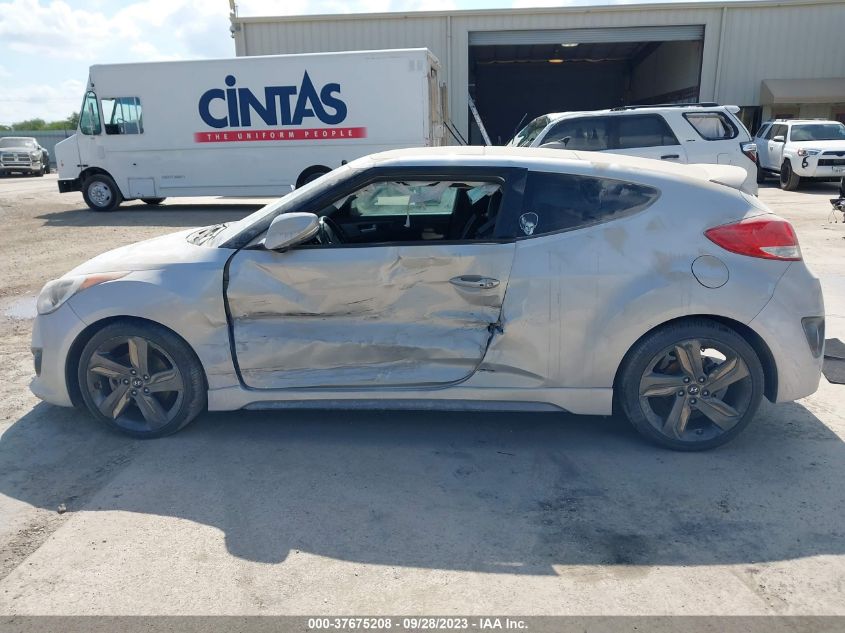 2015 HYUNDAI VELOSTER TURBO - KMHTC6AE9FU237567