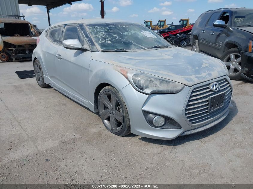 2015 HYUNDAI VELOSTER TURBO - KMHTC6AE9FU237567