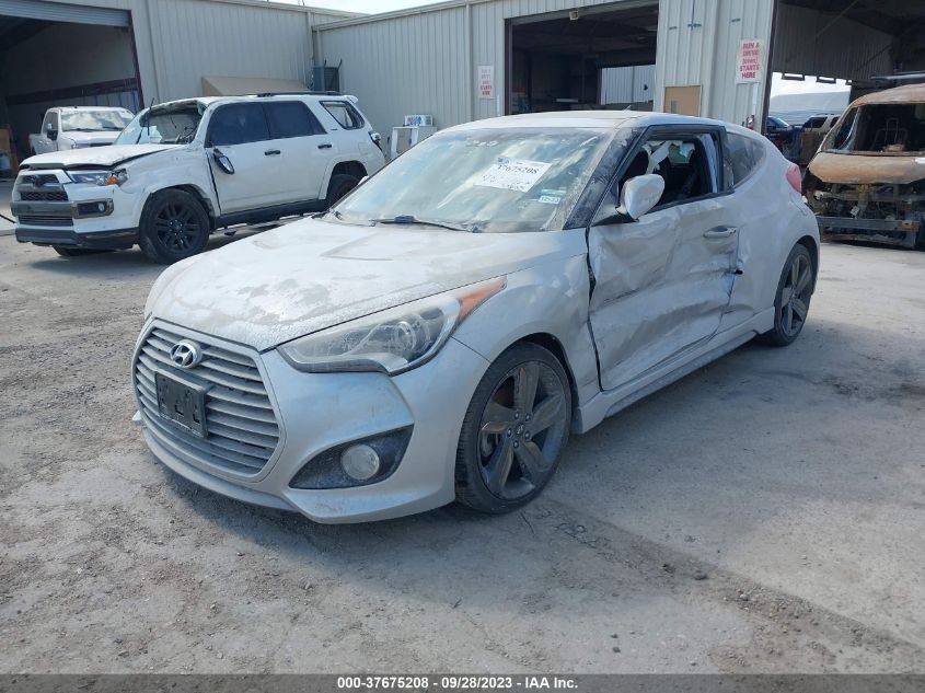 2015 HYUNDAI VELOSTER TURBO - KMHTC6AE9FU237567