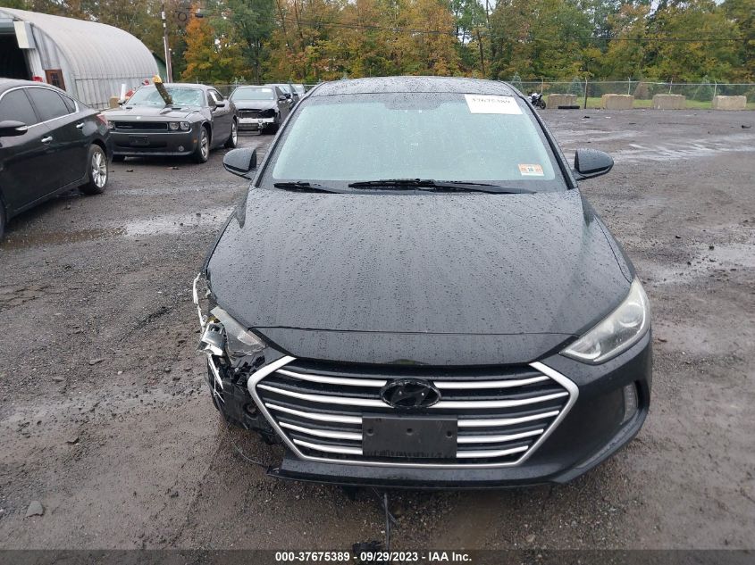 2017 HYUNDAI ELANTRA SE - KMHD84LF9HU161805