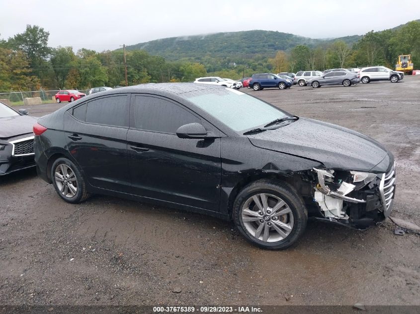 2017 HYUNDAI ELANTRA SE - KMHD84LF9HU161805