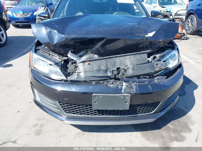 2013 VOLKSWAGEN GLI AUTOBAHN W/NAV 3VW4T7AJ2DM286328