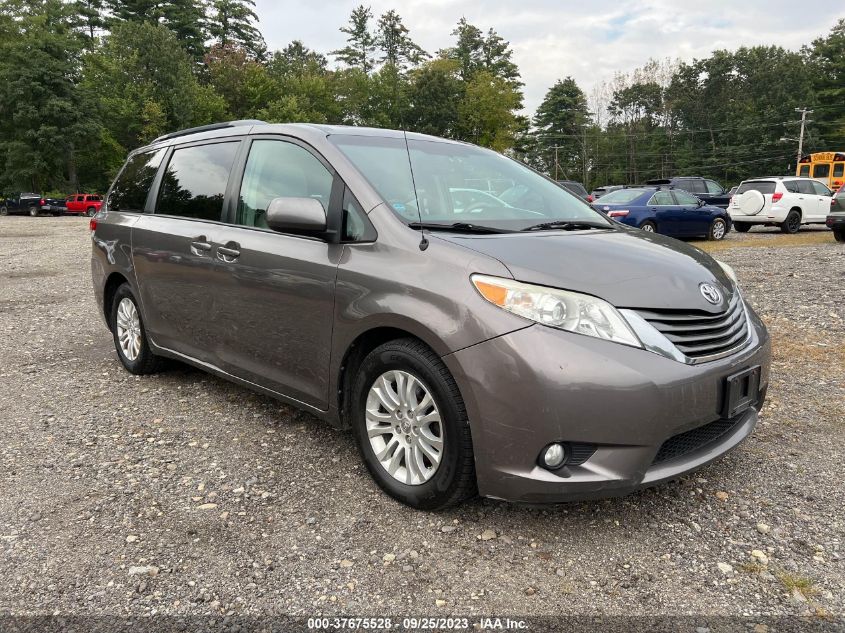 2014 TOYOTA SIENNA XLE/XLE AAS/LTD - 5TDYK3DC7ES421947