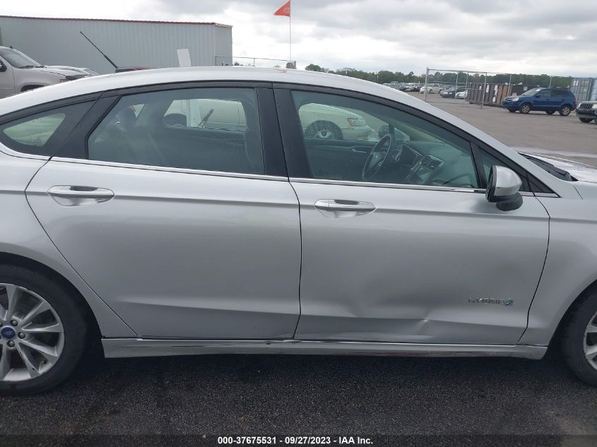 2017 FORD FUSION HYBRID SE - 3FA6P0LU0HR301597