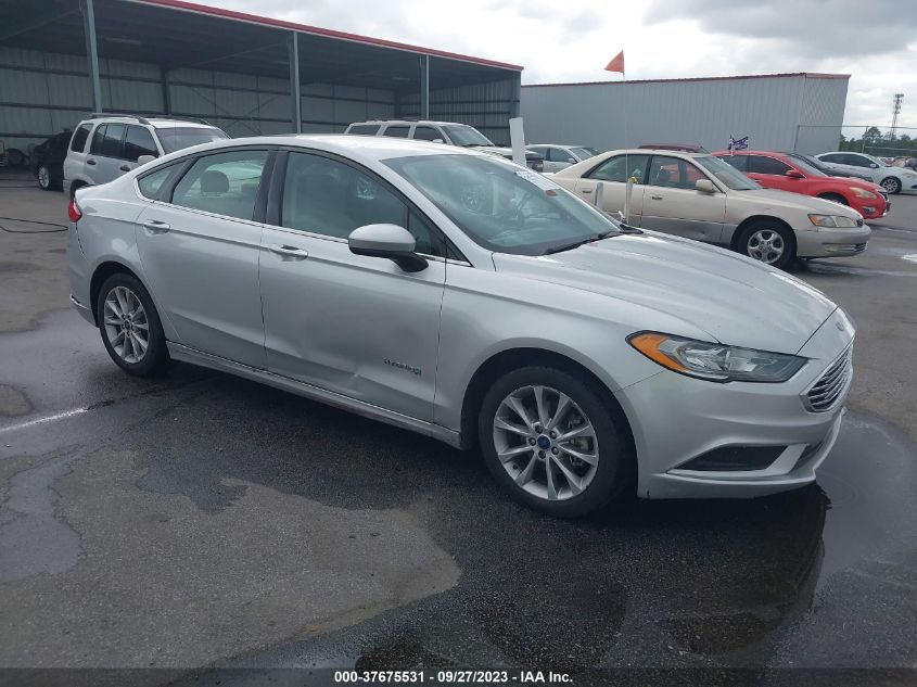 2017 FORD FUSION HYBRID SE - 3FA6P0LU0HR301597