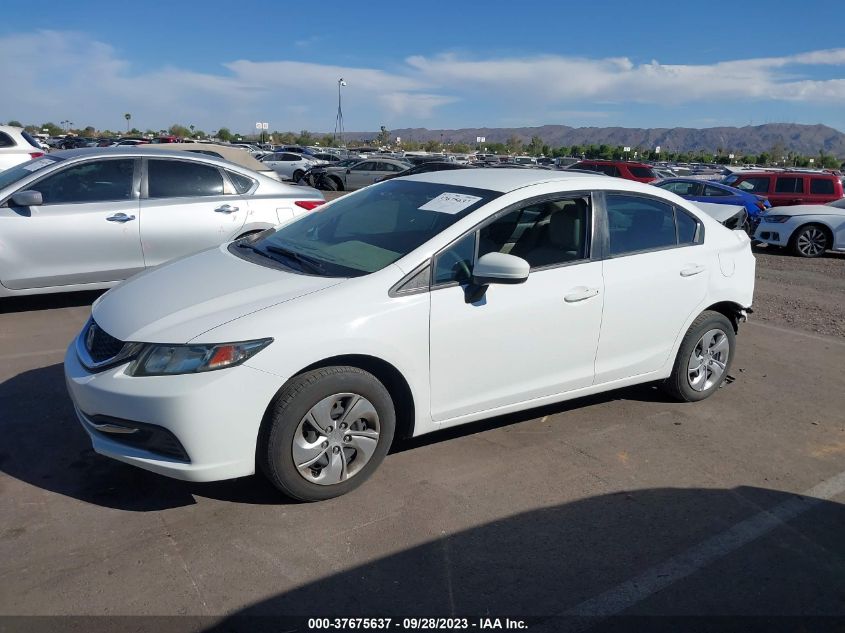 2015 HONDA CIVIC SEDAN LX - 19XFB2F58FE073443