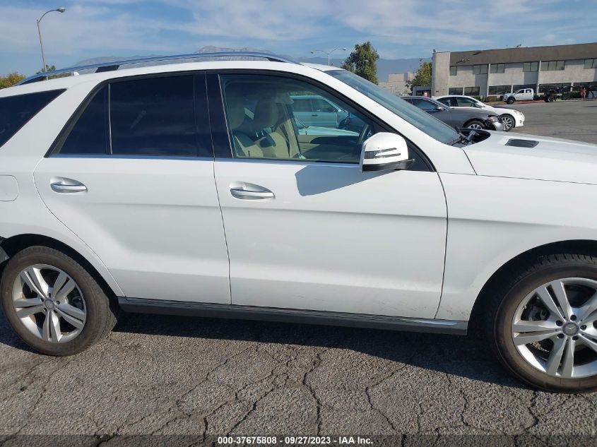 2015 MERCEDES-BENZ M-CLASS ML 350 4JGDA5JB3FA463096