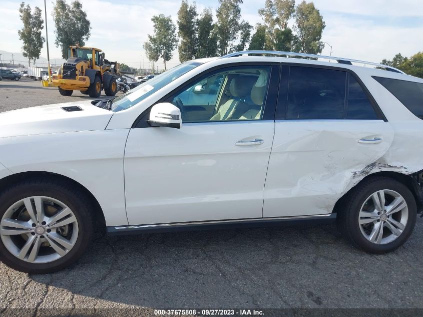 2015 MERCEDES-BENZ M-CLASS ML 350 4JGDA5JB3FA463096