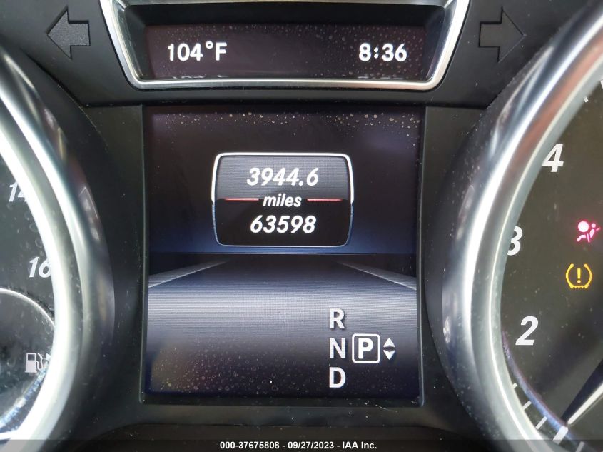 2015 MERCEDES-BENZ M-CLASS ML 350 4JGDA5JB3FA463096