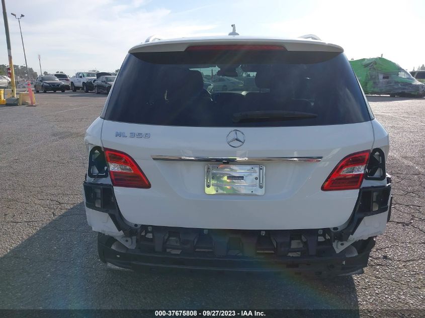 2015 MERCEDES-BENZ M-CLASS ML 350 4JGDA5JB3FA463096