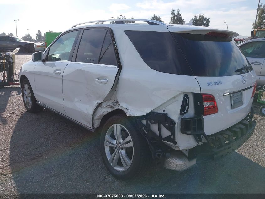2015 MERCEDES-BENZ M-CLASS ML 350 4JGDA5JB3FA463096